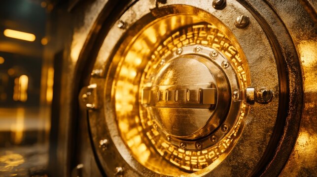 High Security Portal Guarding a Mystical Space of Encrypted Wonders with Complex Access Solutions