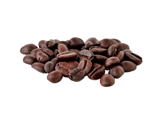 Coffee bean on transparent png