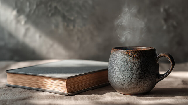 Realistic_Cloudy_Daylight_Scene_Steaming_Ceramic_Mug_Old_Book_Soft_Even_Light_Cozy_Reading_Time
