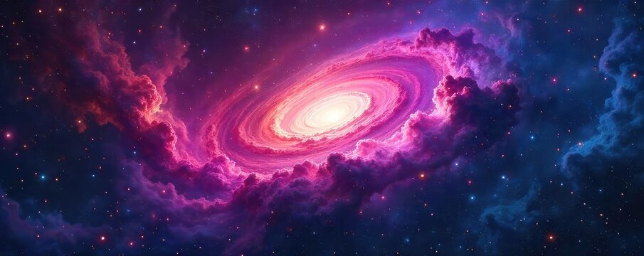 Breathtaking Nebulae Vibrant Hues and Cosmic Dust Swirl Across a Starry Expanse, showcasing the Universes immense beauty and wonder.