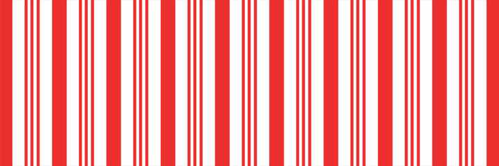 Naklejka premium Seamless Christmas candy red stripes pattern. Striped candy cane background. Christmas gift pattern. Winter holiday stripes background. Christmas gift wrap print.