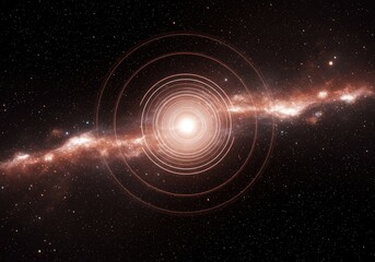 Abstract cosmic tunnel distorting spacetime fabric, showing deep space travel and theoretical physics concepts like interdimensional shifting ,deep ,tunnel ,hole