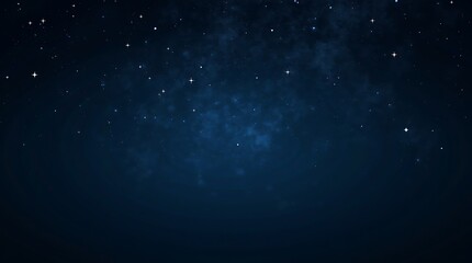 Fototapeta premium White Particle Field on Dark Blue Background Resembling Starry Night or Abstract Space Dust