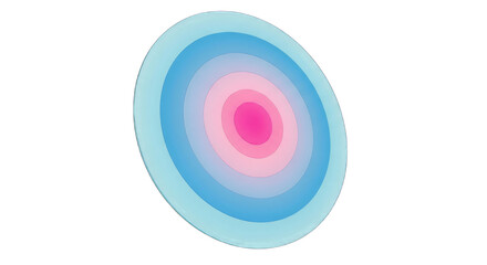 Concentric Circles Gradient Pink isolated on white transparent background png 2025 2026 download