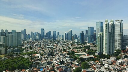 Jakarta, Indonesia &ndash; November 21, 2025: A cityscape view of Indonesia capital city Jakarta