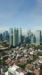 Jakarta, Indonesia &ndash; November 21, 2025: A cityscape view of Indonesia capital city Jakarta