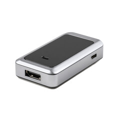 Compact HDMI Switch Device with Single Input and No Shadow on White Background for Versatile Connectivity Solutions