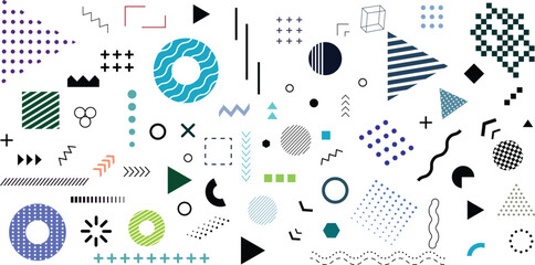 abstract, modern, geometric, Memphis, background, shapes, colorful, design, vector, pattern, cover, minimal, trendy, graphic, template, illustration, art, elements, creative, texture, layout,