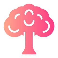 tree gradient icon
