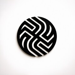 abstract sphere with a spiral