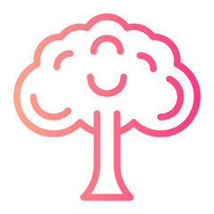 tree gradient icon