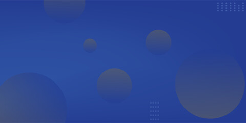 abstract Bluebackground with circular shapes geometri