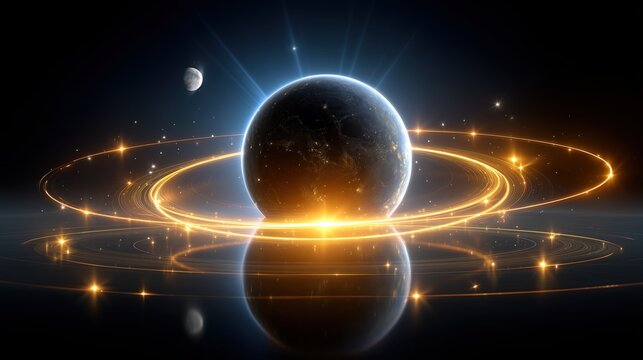 Dynamic Global Connection with Radiant Orbits and Moon