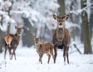 white tailed deer