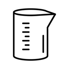 Black and white icon of a thermometer showing high temperature isolated on