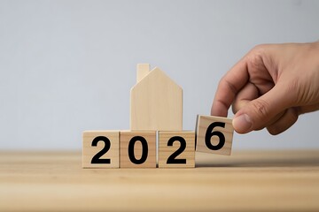 hand holding a word sale