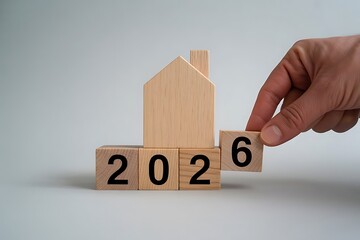 hand holding a house