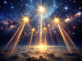 Cosmic light rays illuminate world