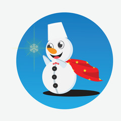 The Snowman Wants to Take the Shining Snow