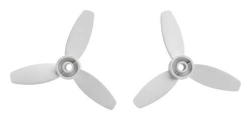 Propeller design showcase industrial product isolated on transparent background