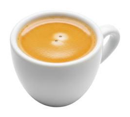 Savoring espresso coffee cozy  beverage experience inviting atmosphere isolated on transparent background