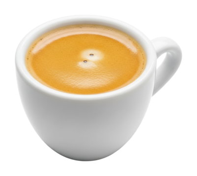 Savoring espresso coffee cozy  beverage experience inviting atmosphere isolated on transparent background