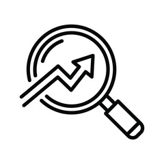 Black and white line art icon representing an open scroll or ancient document with text lines, isolated on