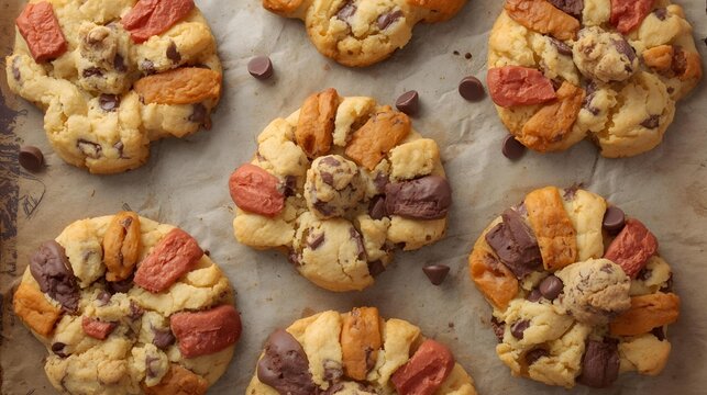homemade chocolate chip cookies - Powered by Adobe