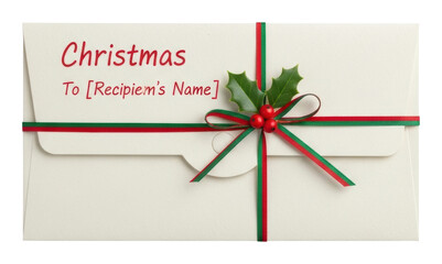 Christmas greeting card design festive season graphic isolated on transparent background