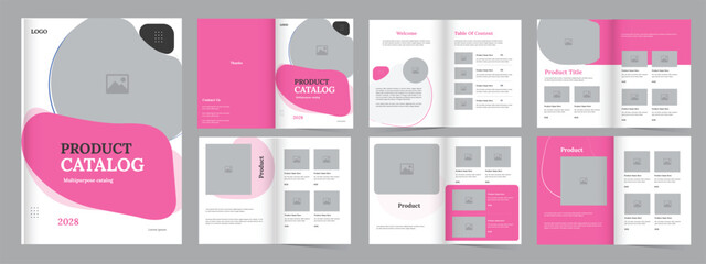 Corporate Product Catalog  Brochure  Multipurpose Business Services Product Showcase Layout