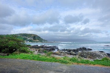Stormclouds over the Cook Strait
