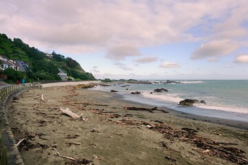 Stormclouds over the Cook Strait