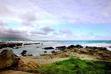 Stormclouds over the Cook Strait