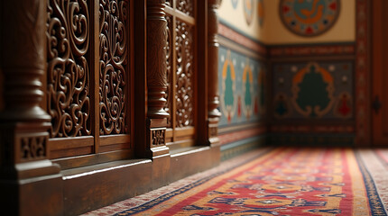 Historic Architectural Style with Ornate Patterns