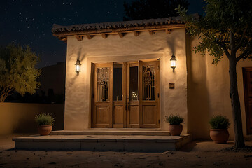 Historic Architectural Style with Ornate Patterns