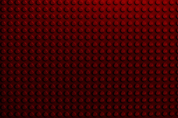 Obraz premium Red background of the LEGO Classic baseplate
