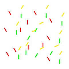 Colorful Sprinkle Decoration