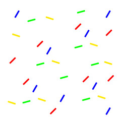 Colorful Sprinkle Decoration