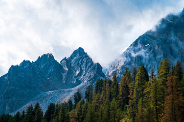 Pics de la Font Sancte, Ceillac, Queyras, Alpes, France