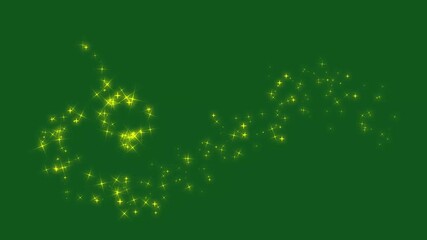 Golden Magical Sparkle Trails, Sparkle Trails Motion Graphic, Particle Animation Pack, glitter burst, gold shimmer stars, fantasy path, glowing golden light sparkle, Gold glitter magic shimmer, - Powered by Adobe