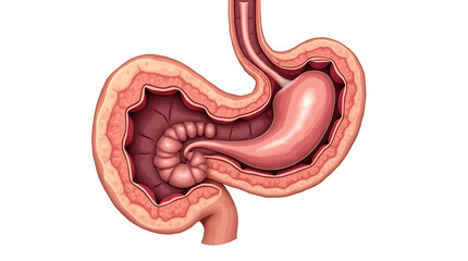 Detailed Anatomy of Human Abdominal Cavity