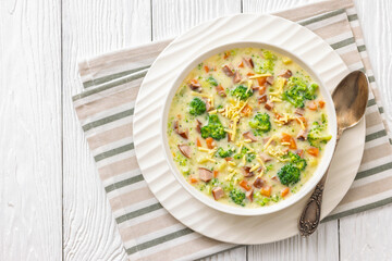 Sausage Vegetable Chowder, tasty thick creamy soup