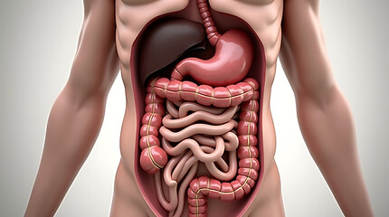 Detailed Anatomy of Human Abdominal Cavity
