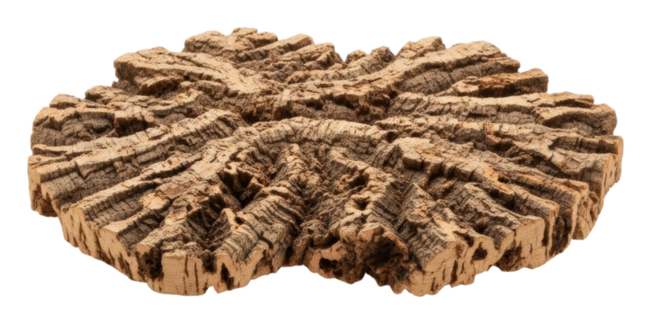 Crafting natural wood rustic ideas home isolated on transparent background