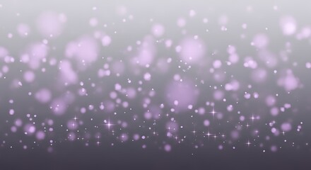 Magical sparkling bokeh lights create a dreamy, festive atmosphere