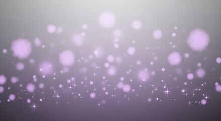Magical bokeh lights shimmer with subtle sparkle for enchanting backgrounds