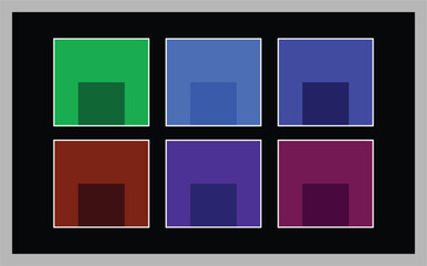 Multi Color Book Palte sample