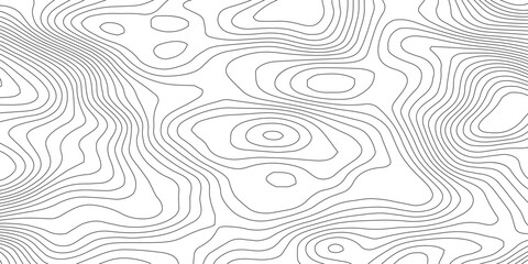 Background of the topographic map. Topographic map patterns, topography line map. Vintage outdoors style.