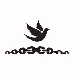 End modern slavery awareness vector pack &mdash; silhouettes, justice icons, solidarity hands, Dec 2 abolition poster design templates