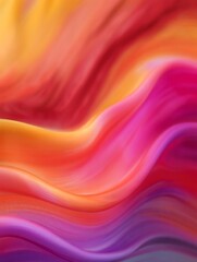 Obraz premium Abstract colorful gradient waves fluid art backdrop background
